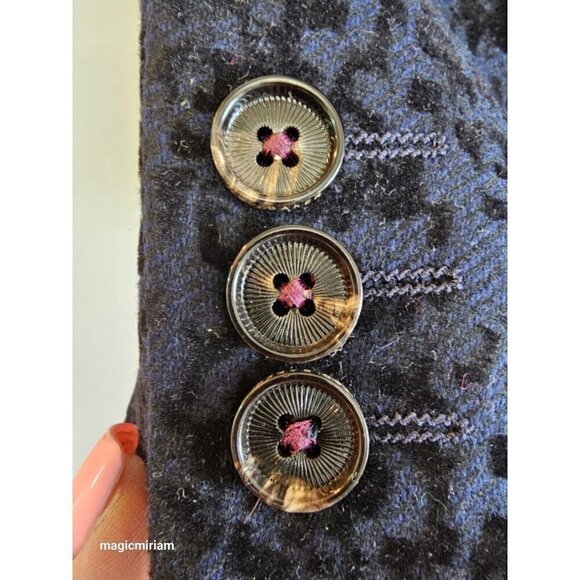 BNWT Ted Baker London Sherman Speckled Velvet Blazer - Picture 6 of 16